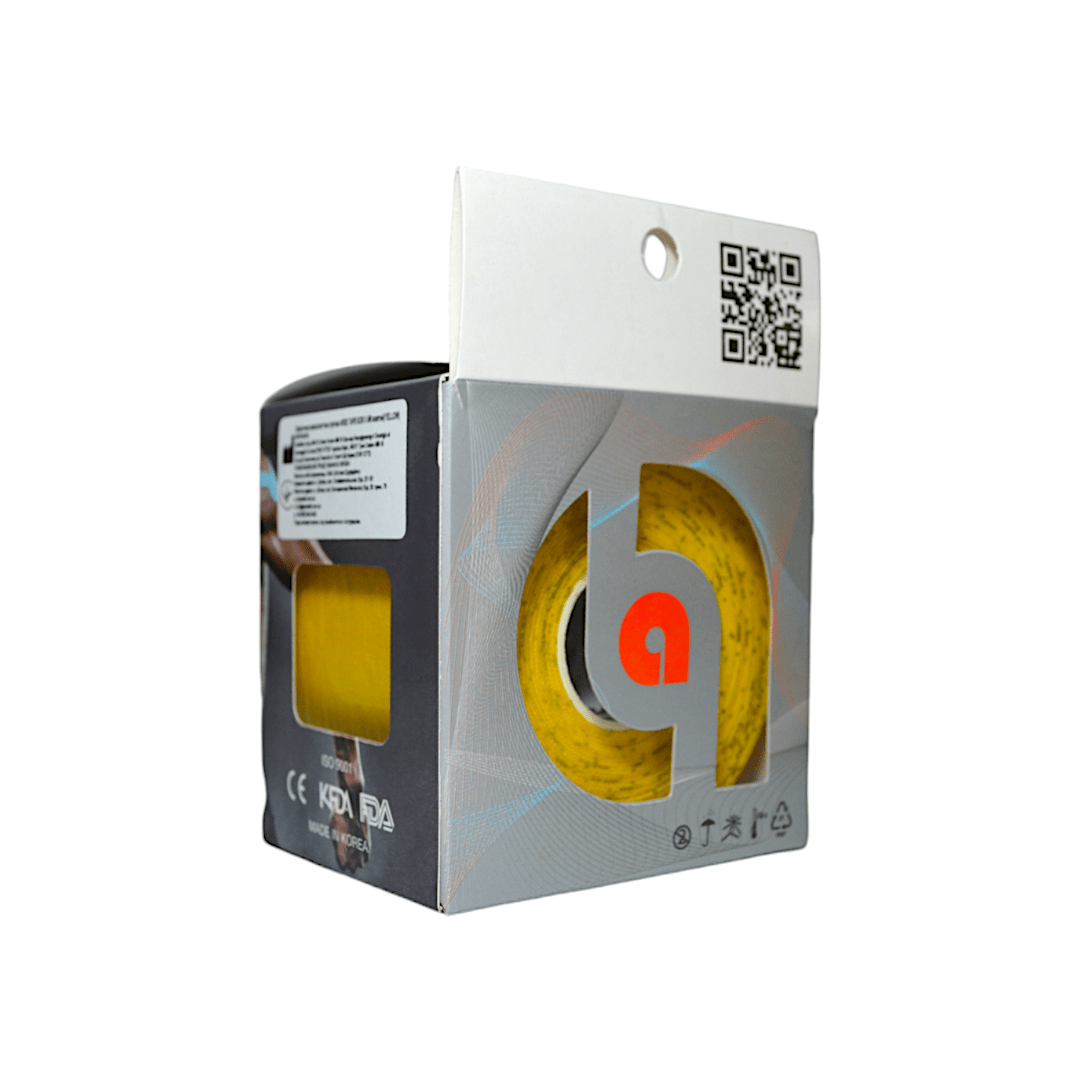 Кінезіо тейп Ares Classic Жовтий 5см*5м - Зображення 3