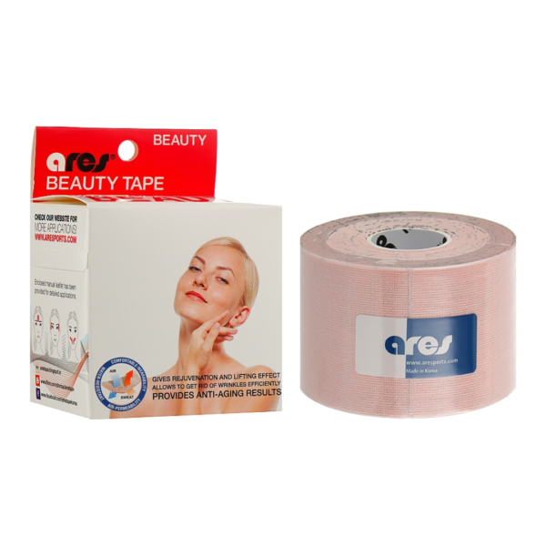 Кінезіо тейп Ares BeautyTape Gentle 5см*2.5м