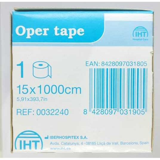 Адгезивний бинт OPER TAPE 15 x 1000 см - Зображення 2