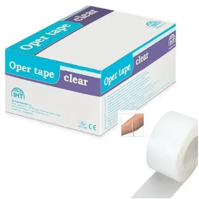 Пластир на поліетиленовій основі Oper tape clear 9,1м х 5см
